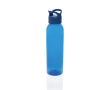 RPET gym bottle with screw cap, 650 ml colour blue
