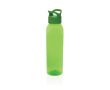 RPET gym bottle with screw cap, 650 ml colour green