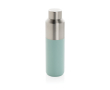 Recycled steel thermal bottle with leakproof cap, 600 ml colour green