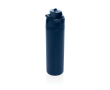 Double-wall recycled stainless steel bottle, 720 ml colour navy-blue