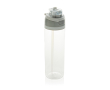 Lightweight recycled rPET bottle, dual leak-proof lid, 800ml colour white