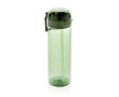 Recycled rPET sports bottle, leak-proof lid, straw, 800ml colour green