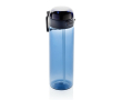 Recycled rPET sports bottle, leak-proof lid, straw, 800ml colour navy-blue