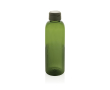 Recycled rPET bottle, grip, wavy design, handle, 750ml colour green