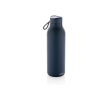 BPA-free thermal bottle with carry handle, 500 ml colour navy-blue