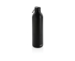 High-capacity stainless steel thermal bottle, 1 L colour black