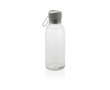 100% RPET bottle with carry handle and printed logo, 500 ml colour transparent