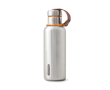 Stainless steel thermal bottle with handle, 500 ml colour orange