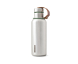 Stainless steel thermal bottle with handle, 500 ml colour olive green