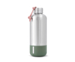 Large stainless steel thermal bottle, 850 ml colour olive green