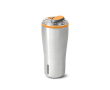 Leakproof stainless steel thermal tumbler, 600 ml colour orange