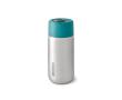 Drip-proof thermal mug in stainless steel, 340 ml colour turquoise