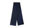 Sustainable knitted scarf, Impact Polylana® colour navy-blue