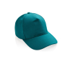 Branded recycled cotton cap, 280 g/m2 (XI) colour pastel green