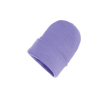 Sustainable promotional beanies from recycled material colour lilac