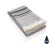 Large quick-dry, highly absorbent cotton towel colour black