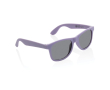 Promotional sunglasses in recycled plastic, UV400 colour violet