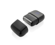 Portable rechargeable shaver with display and travel lock colour black