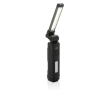 Rotating work light in recycled plastic with 360° magnet colour black