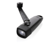Dynamo torch with lithium battery and 120-lumen LED colour black