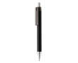 Budget pen with modern design, blue ink, Dokumental® colour black