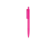 Blue ink pen with diamond pattern, Dokumental® ink colour fuchsia