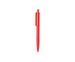 Blue ink pen with diamond pattern, Dokumental® ink colour red