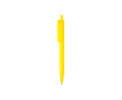 Blue ink pen with diamond pattern, Dokumental® ink colour yellow