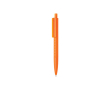 Blue ink pen with diamond pattern, Dokumental® ink colour orange