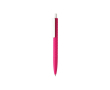 Smooth-writing pens with logo, blue ink colour pink