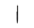 Smooth-writing pens with logo, blue ink colour black