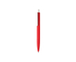 Smooth-writing pens with logo, blue ink colour red