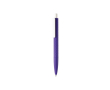 Smooth-writing pens with logo, blue ink colour purple