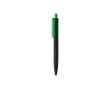 Geometric diamond-pattern pen with blue ink colour green