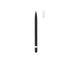 Inkless pen with long-lasting writing tip and eraser colour black