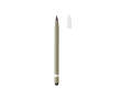 Inkless pen with long-lasting writing tip and eraser colour green