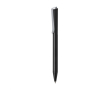 Recycled aluminium twist pen with blue Dokumental® ink colour black
