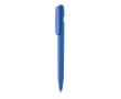 Recycled plastic pen with 1 km writing capacity, blue ink colour blue