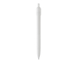 Recycled plastic stress-relief pen with blue Dokumental® ink colour white