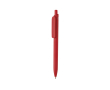 Eco pen with large clip, blue Dokumental® ink colour red