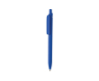 Eco pen with large clip, blue Dokumental® ink colour blue