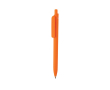 Eco pen with large clip, blue Dokumental® ink colour orange