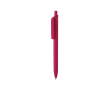 Eco pen with large clip, blue Dokumental® ink colour pink