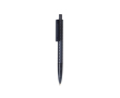 Eco pen with geometric design and blue Dokumental® ink colour navy-blue