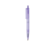 Eco pen with geometric design and blue Dokumental® ink colour violet