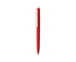 Recycled plastic pen, ultra-smooth ink, blue writing colour red
