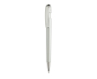 Recycled plastic pen, Dokumental® refill, blue writing colour grey