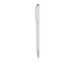 Recycled plastic pen, Dokumental® refill, blue writing colour white