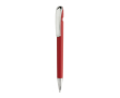 Recycled plastic pen, Dokumental® refill, blue writing colour red