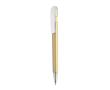 Recycled plastic pen, Dokumental® refill, blue writing colour gold
